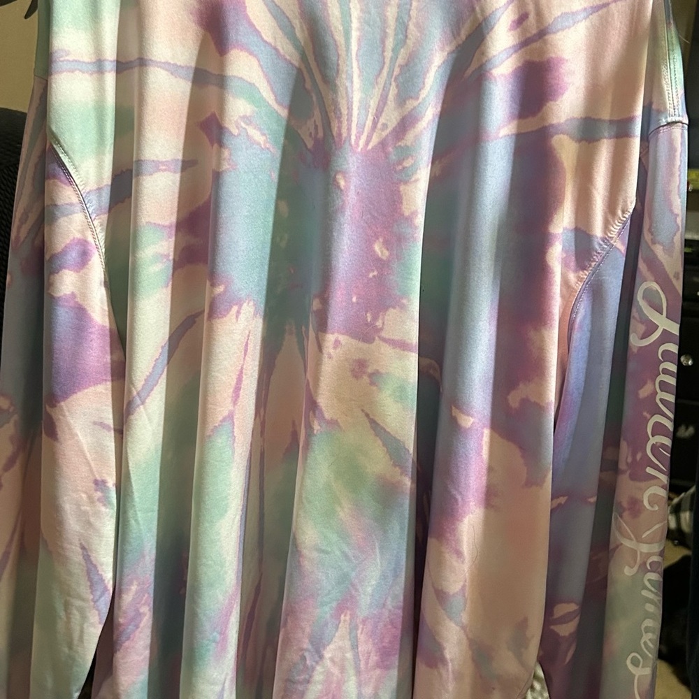 Lauren James lightweight summer Tie-Dye Long Sleeve Shirt